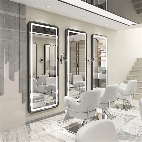 full length salon mirror|full length mirror salon stations.